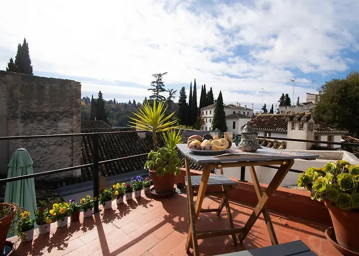 Mirador Alhambra - 2 Privates Terraces - Parking 10E